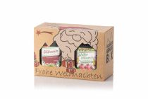 Puntzelhof - Weihnachts Genuss Box mit 2x210g Gläsern Fruchtaufstrich