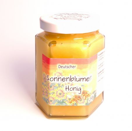 Deutscher Sonnenblumen Honig vom Puntzelhof