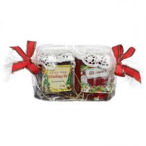 Puntzelhof - Weihnachts Geschenkpackung aus Weihnachtsfruchtaufstrich und Glühweinfruchtaufstrich