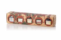 Puntzelhof - Weihnachts Genuss Box mit 5x50g Gläsern Fruchtaufstrich