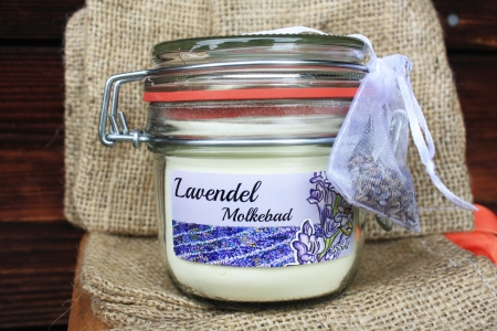 Lavendel Molkebad